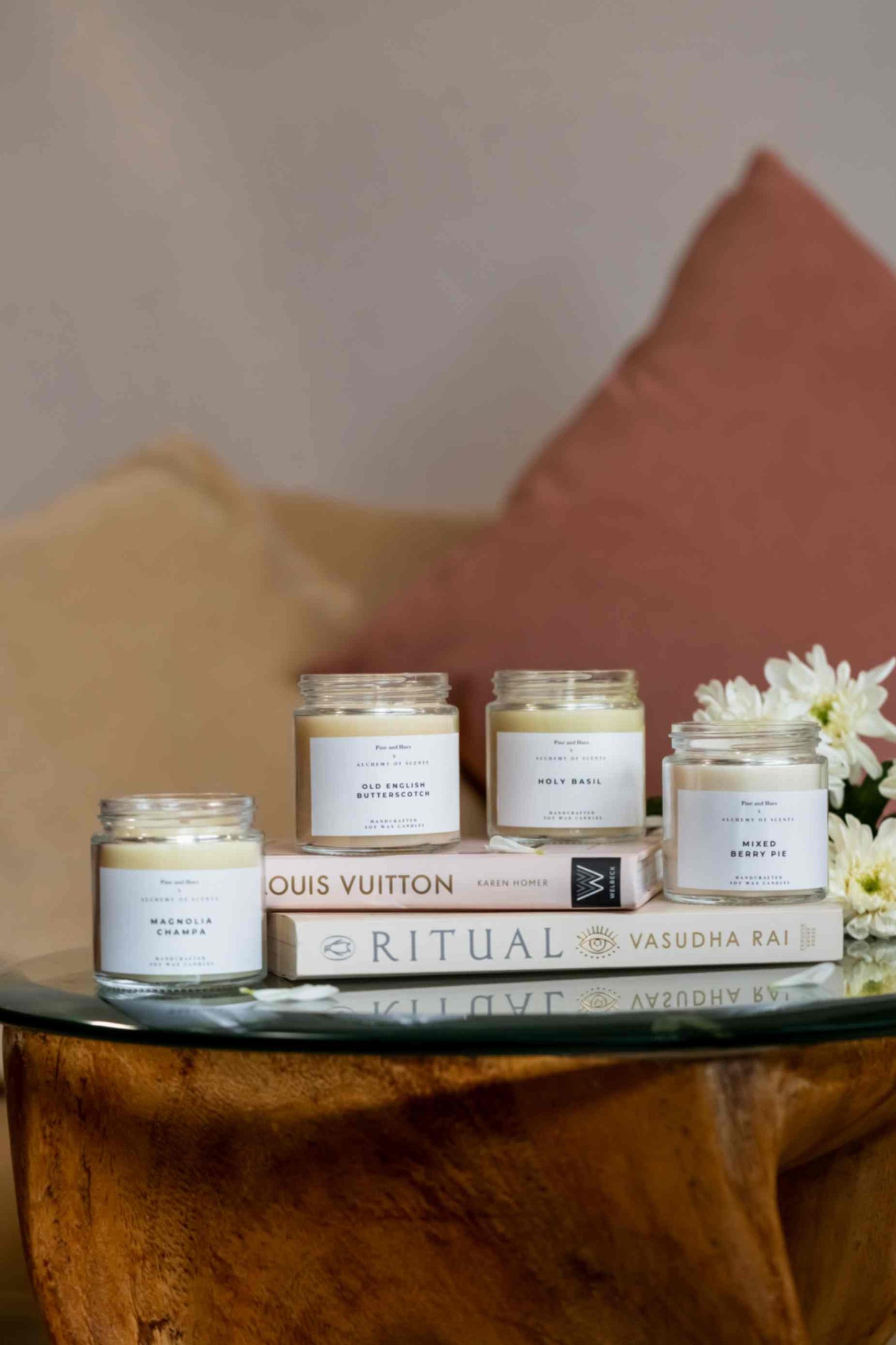 Alchemy of Scents- Box of 4 scanted candles