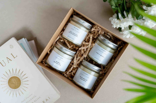 Alchemy of Scents- Box of 4 scanted candles
